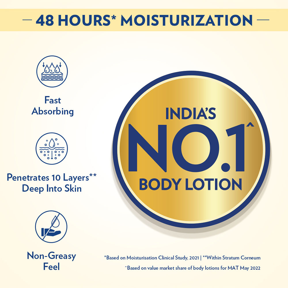 Vaseline Deep Moisture Body Lotion, 400ml With Rosy Lip Tin, 17g For Moisturized Skin & Sheer Pink Tint, 2 pieces Buy at Indicrest Image 5