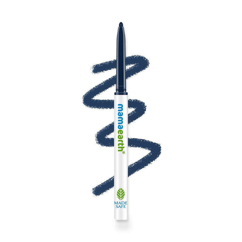Mamaearth Long Stay Colored Kajal for 11-Hour Long Stay, Deep Ocean Blue - Buy from Indicrest