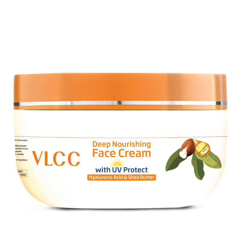 VLCC Deep Nourishing Face Cream With UV Protect  - 200 g - Buy from Indicrest