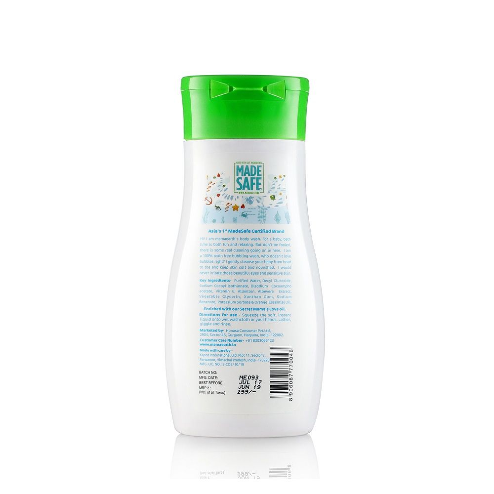 Mamaearth Deeply Nourishing Body Wash For Babies, 200ml - Image 2 - Buy from Indicrest