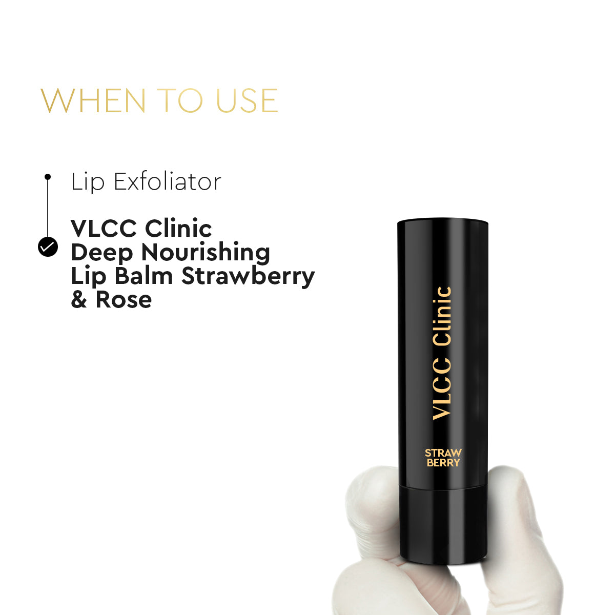 VLCC Deep Nourishing Lip Balm Strawberry and Rose - 4.5 g - Image 10 - Buy from Indicrest
