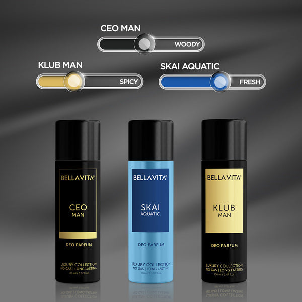 Deodorant Gift Set For Men (Pack Of 3) - 150ml Each - Image 4 - Indicrest