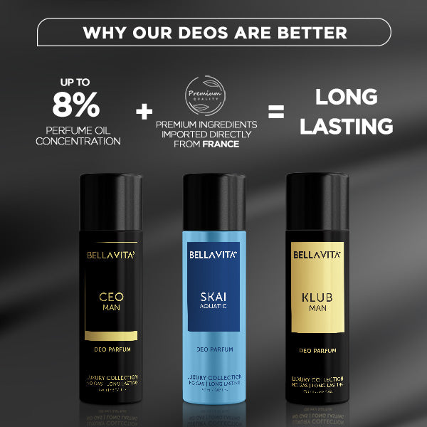 Deodorant Gift Set For Men (Pack Of 3) - 150ml Each - Image 7 - Indicrest