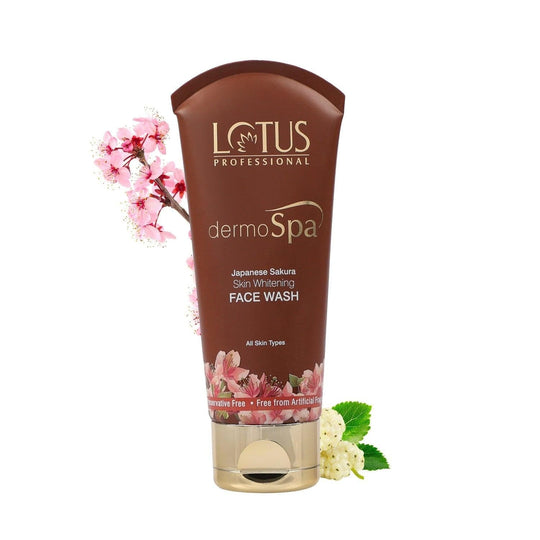 lotus-professional-dermospa-japanese-sakura-skin-whitening-face-wash-80g - Buy from Indicrest
