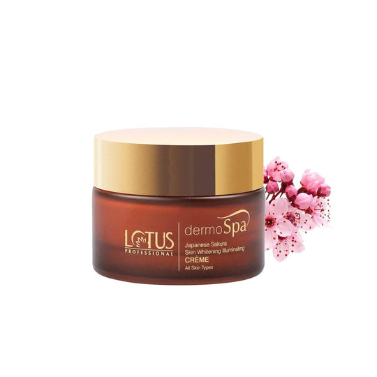 lotus-professional-dermospa-japanese-sakura-skin-whitening-illuminating-creme-with-spf-20-50g - Buy from Indicrest