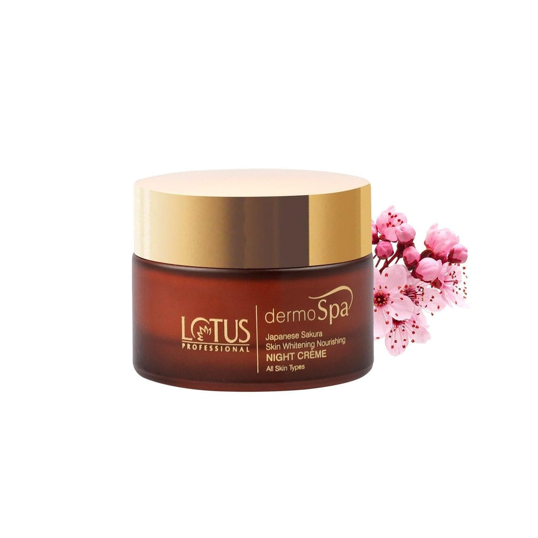 lotus-professional-dermospa-japanese-sakura-skin-whitening-nourishing-night-creme-50g - Buy from Indicrest