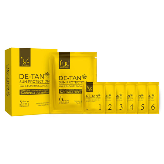 fyc-professional-detan-pouch-facial-kit-sun-protection-aha-enzymes-facial-kit - Buy from Indicrest
