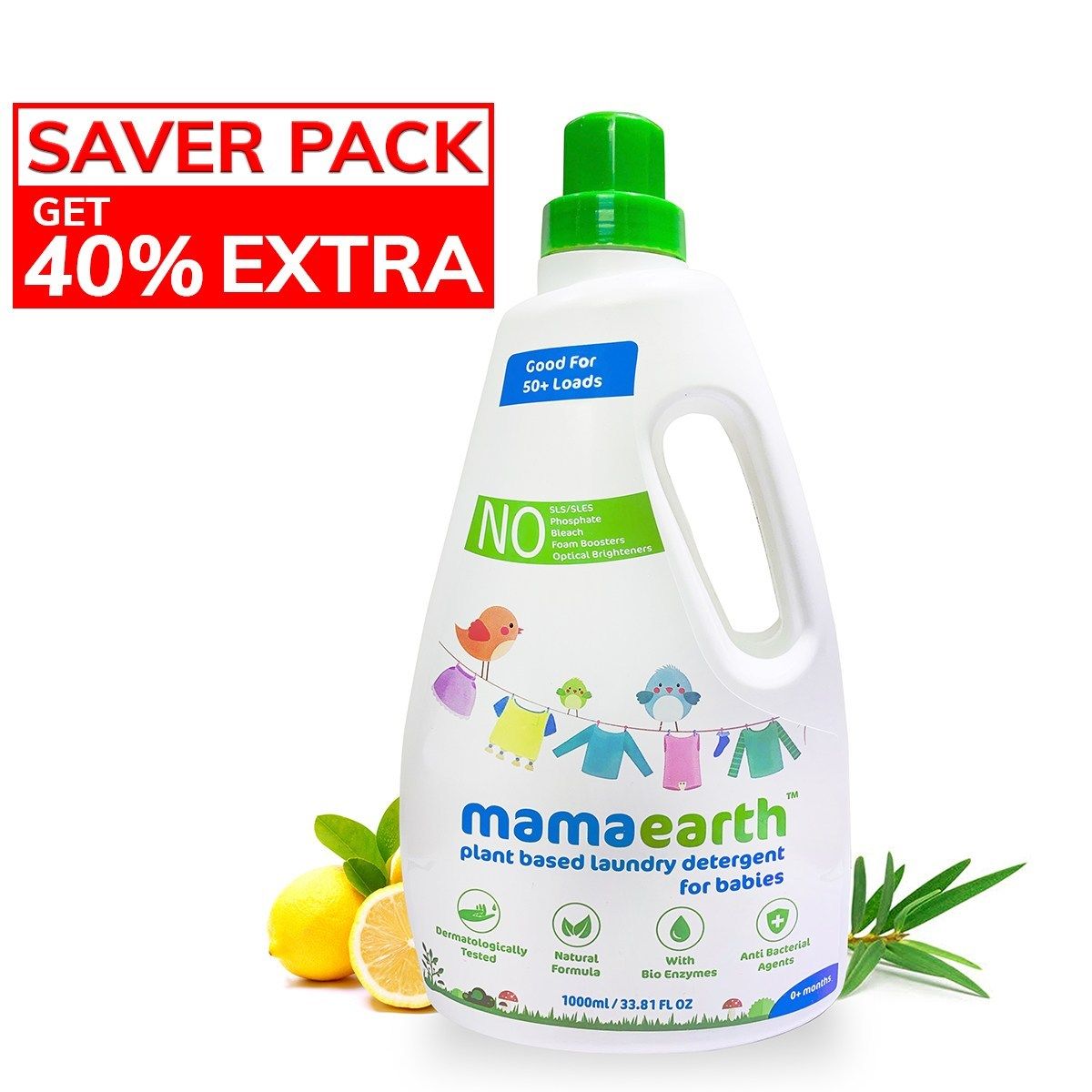 Mamaearth Plant based laundry detergent, 1000ml - Image 4 - Buy from Indicrest