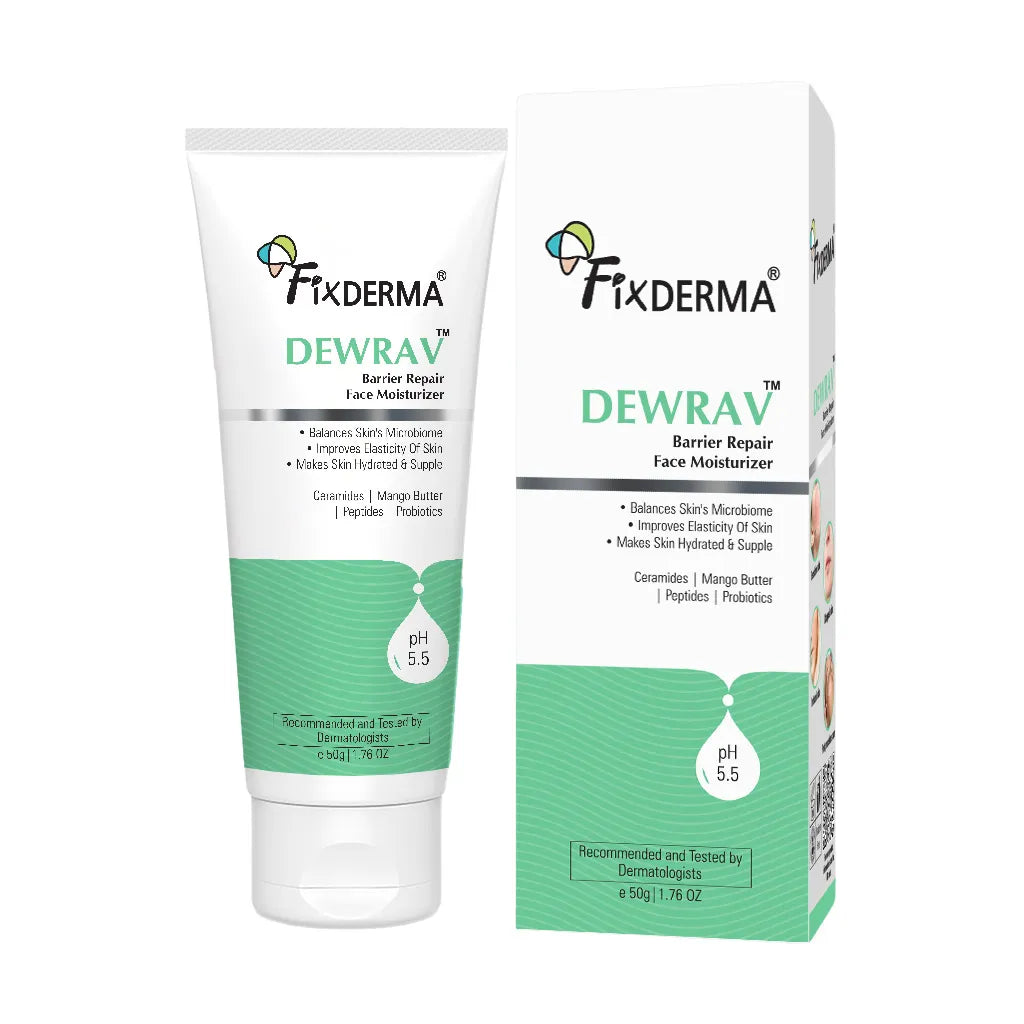 Fixderma Dewrav Barrier Repair Face Moisturizer, 50g - Image 7 - Buy from Indicrest