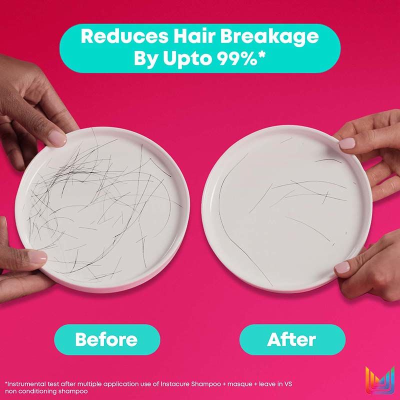 Matrix Instacure Shampoo, 200ml + Conditioner, 100ml Combo, Ditch Damage From 1St Use, For All Hair, Paraben-Free Buy at Indicrest Image 5
