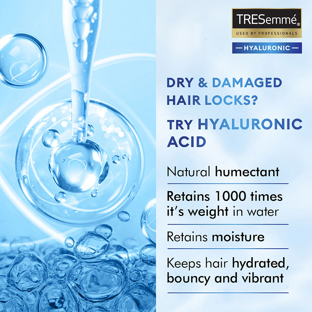 TRESemme Hyaluronic Moisture Boost Conditioner with Hyaluronic Acid Sulphate Free & Paraben Free, 370ml Buy at Indicrest Image 7