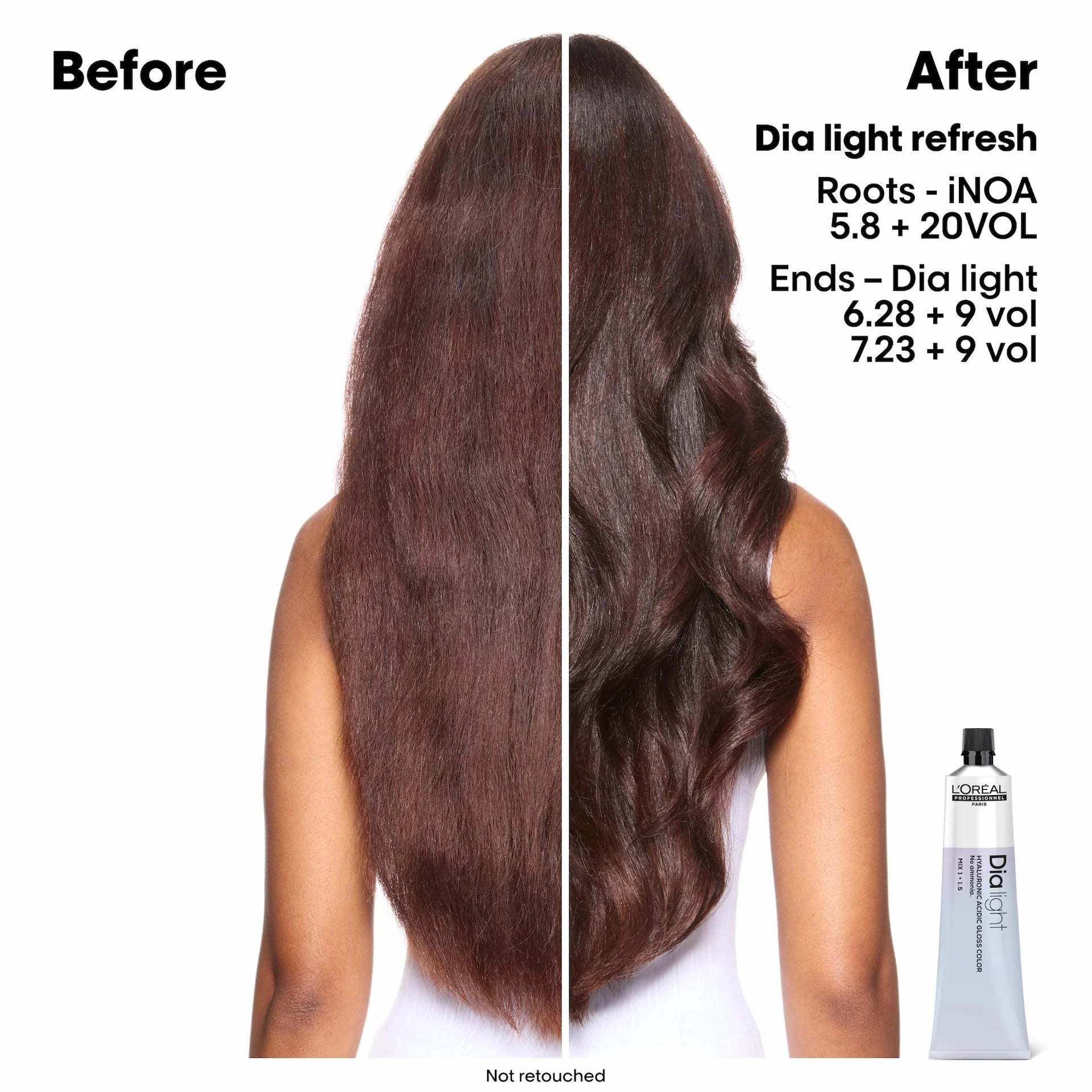 L'Oreal Professionnel Paris Dia Light 8.28 - Light Blonde Iridescent Mocha Hair Color, 50ml Buy at Indicrest Image 8