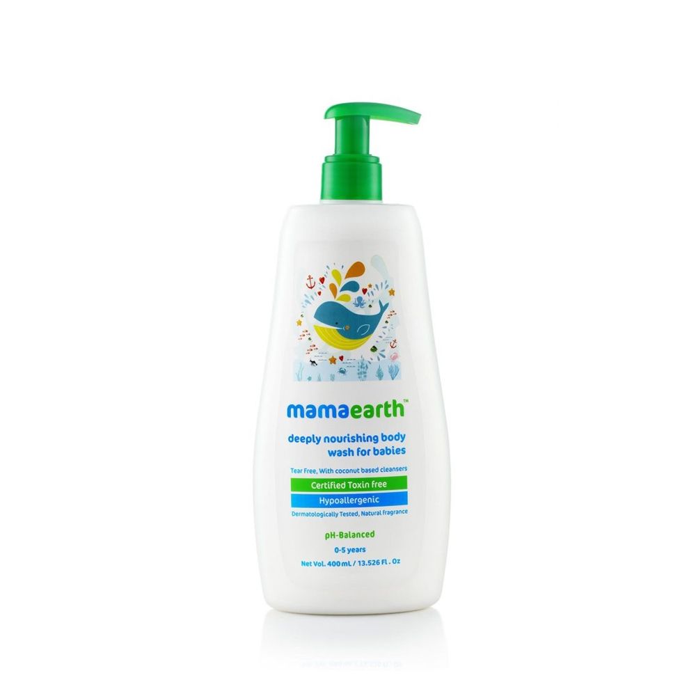 Mamaearth Deeply Nourishing Body Wash for babies, 400ml - Image 5 - Buy from Indicrest