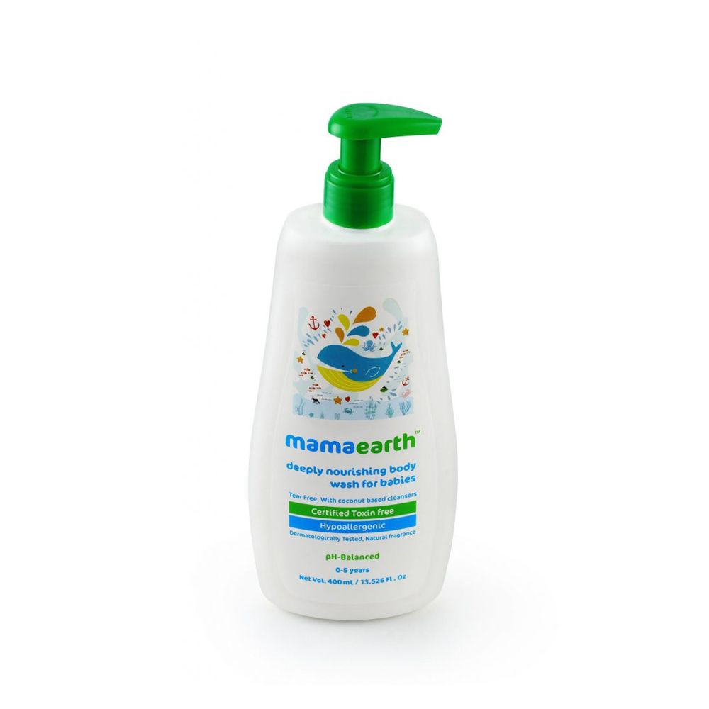 Mamaearth Deeply Nourishing Body Wash for babies, 400ml - Image 3 - Buy from Indicrest