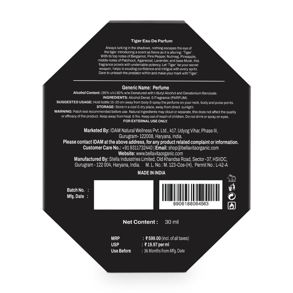 Tiger Perfume - 30 ml - Image 7 - Indicrest