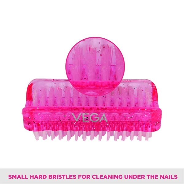 Vega Dual Surface Nail Brush - NB-02