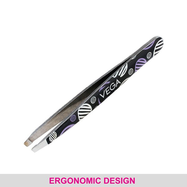 Vega Dzyner Tweezer - Slant Tip - TW-08