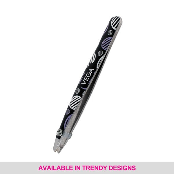 Vega Dzyner Tweezer - Slant Tip - TW-08