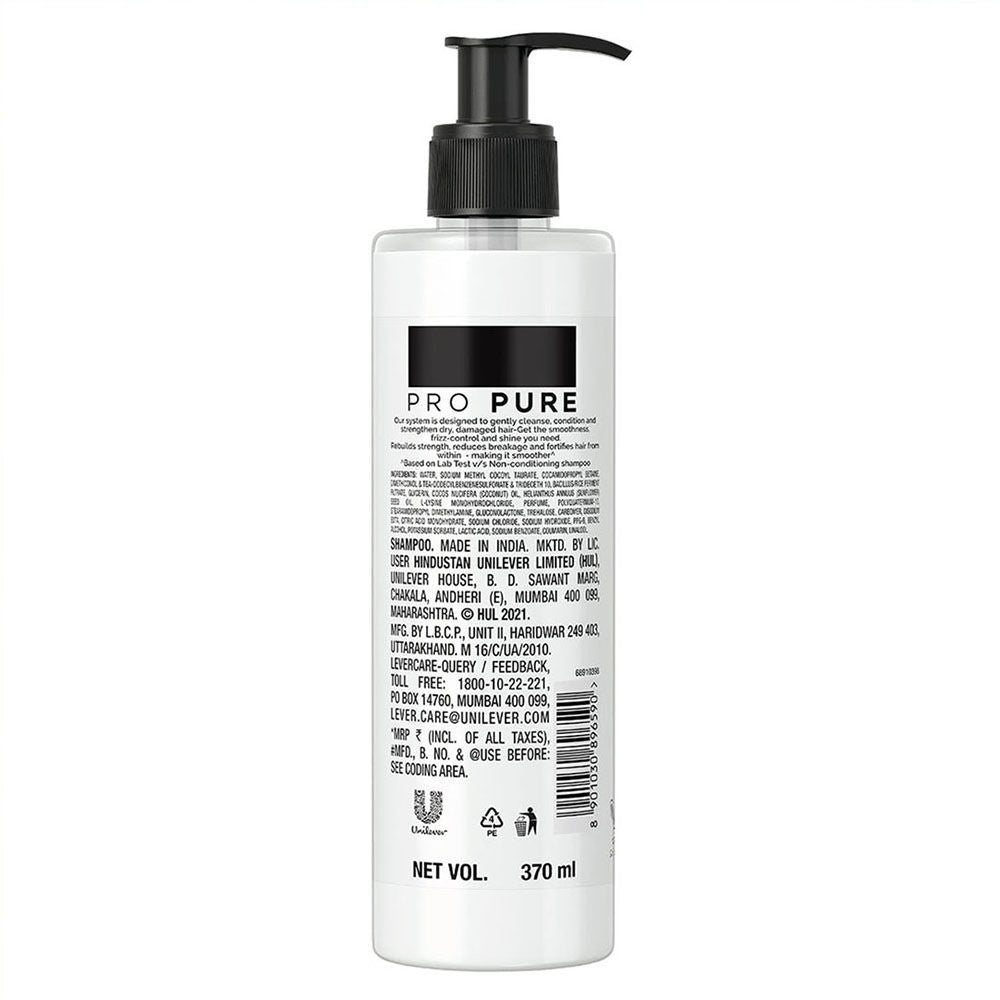 TRESemme Pro Pure Damage Recovery Shampoo with Fermented Rice Water Paraben & Sulphate Free, 370ml Buy at Indicrest Image 3