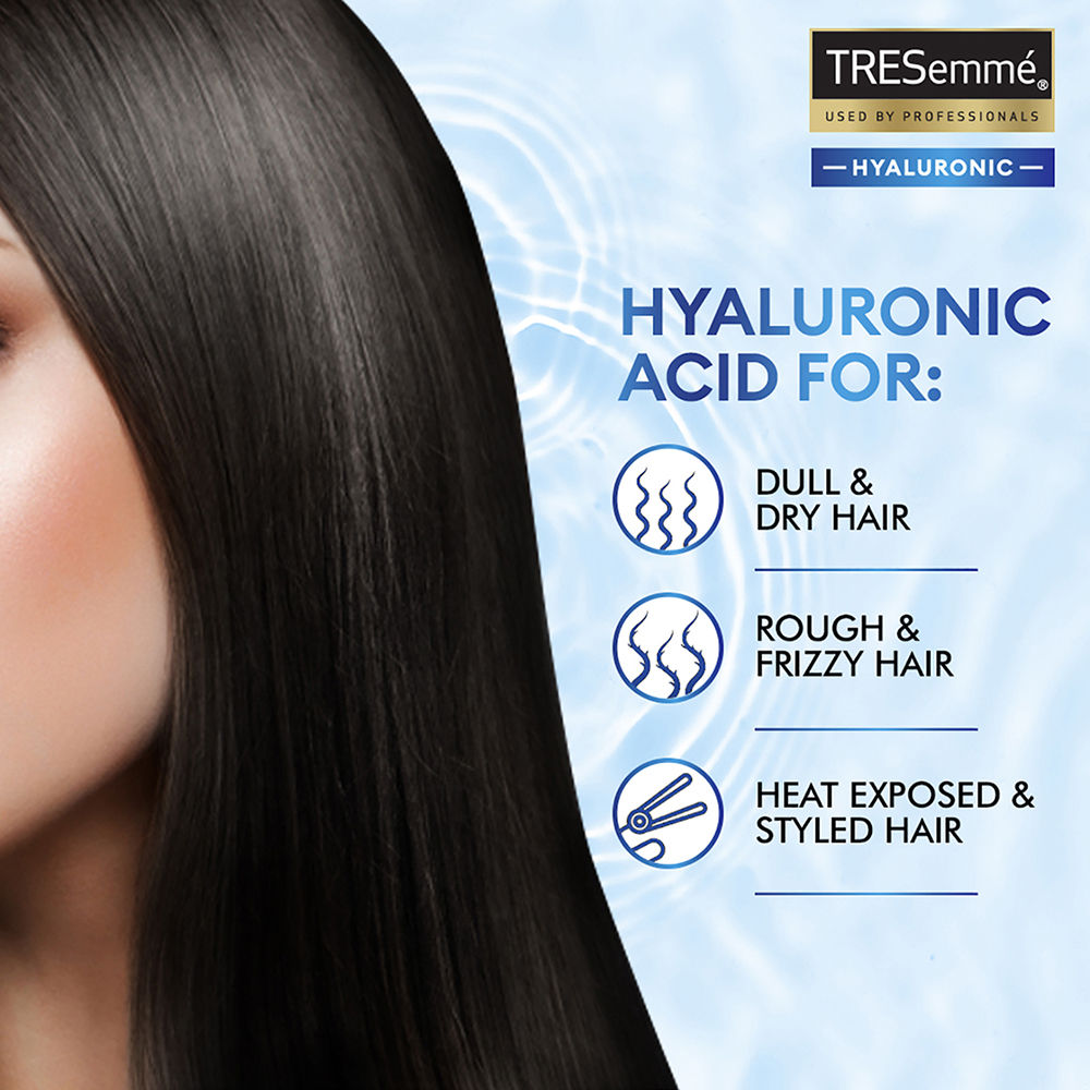 TRESemme Hyaluronic Moisture Boost Shampoo with Hyaluronic Acid Sulphate Free & Paraben Free, 370ml Buy at Indicrest Image 5