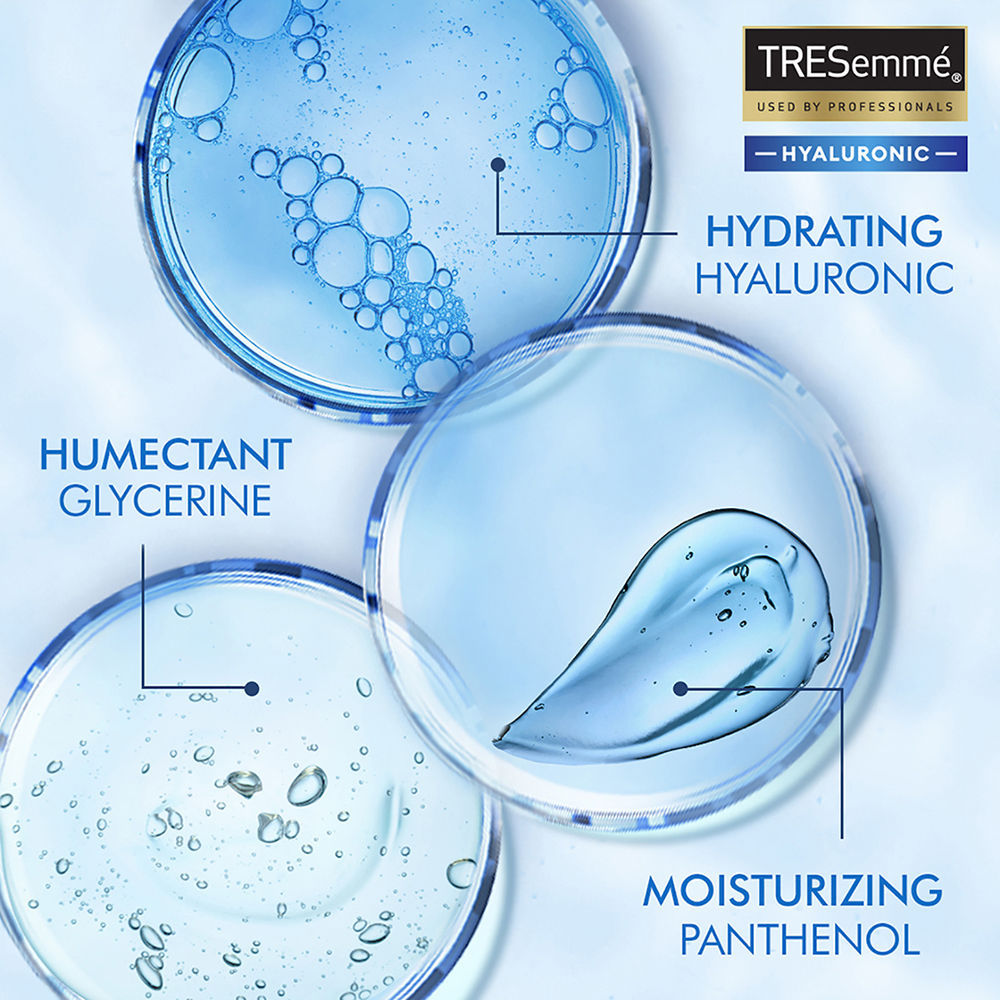 TRESemme Hyaluronic Moisture Boost Shampoo with Hyaluronic Acid Sulphate Free & Paraben Free, 370ml Buy at Indicrest Image 6