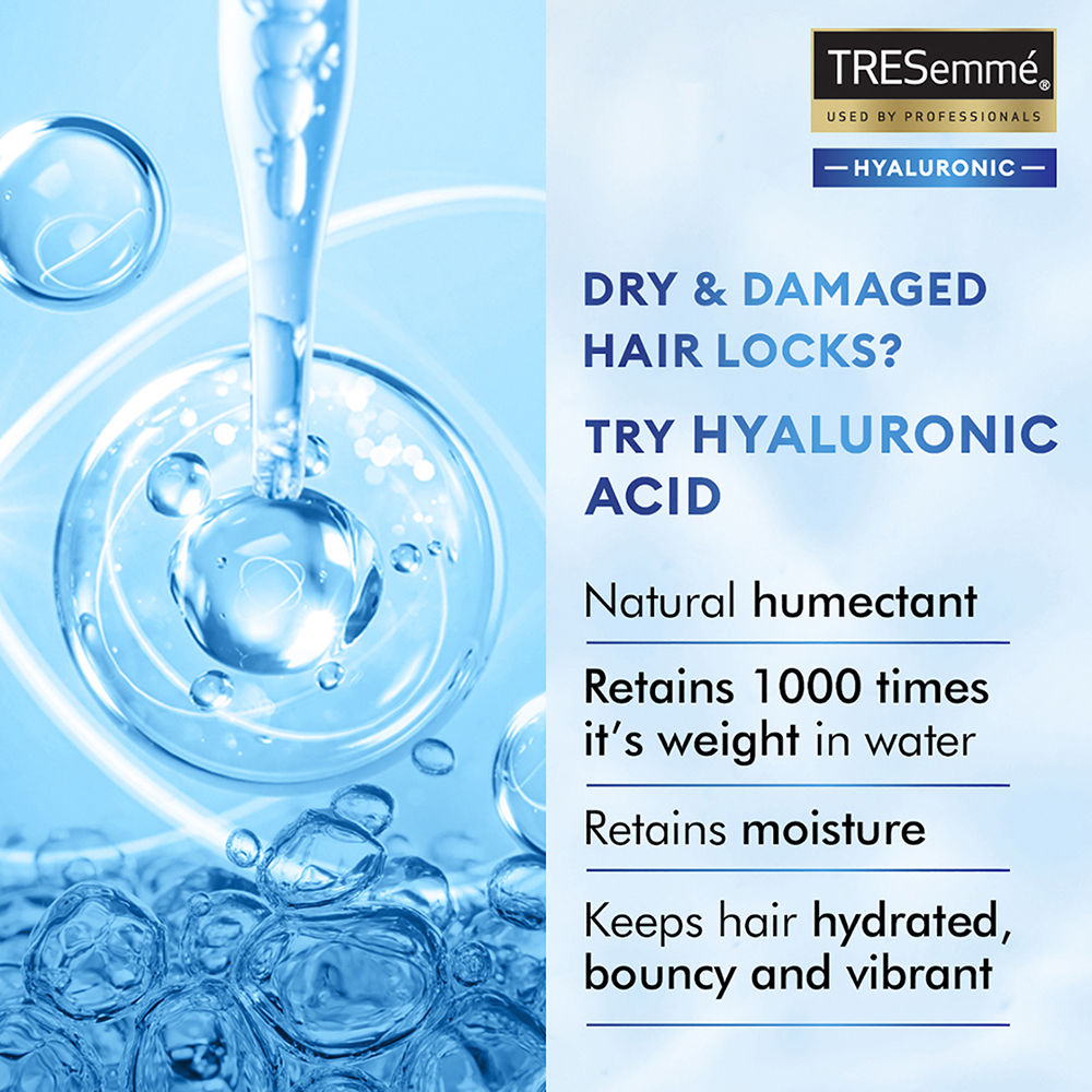 TRESemme Hyaluronic Moisture Boost Shampoo with Hyaluronic Acid Sulphate Free & Paraben Free, 370ml Buy at Indicrest Image 7