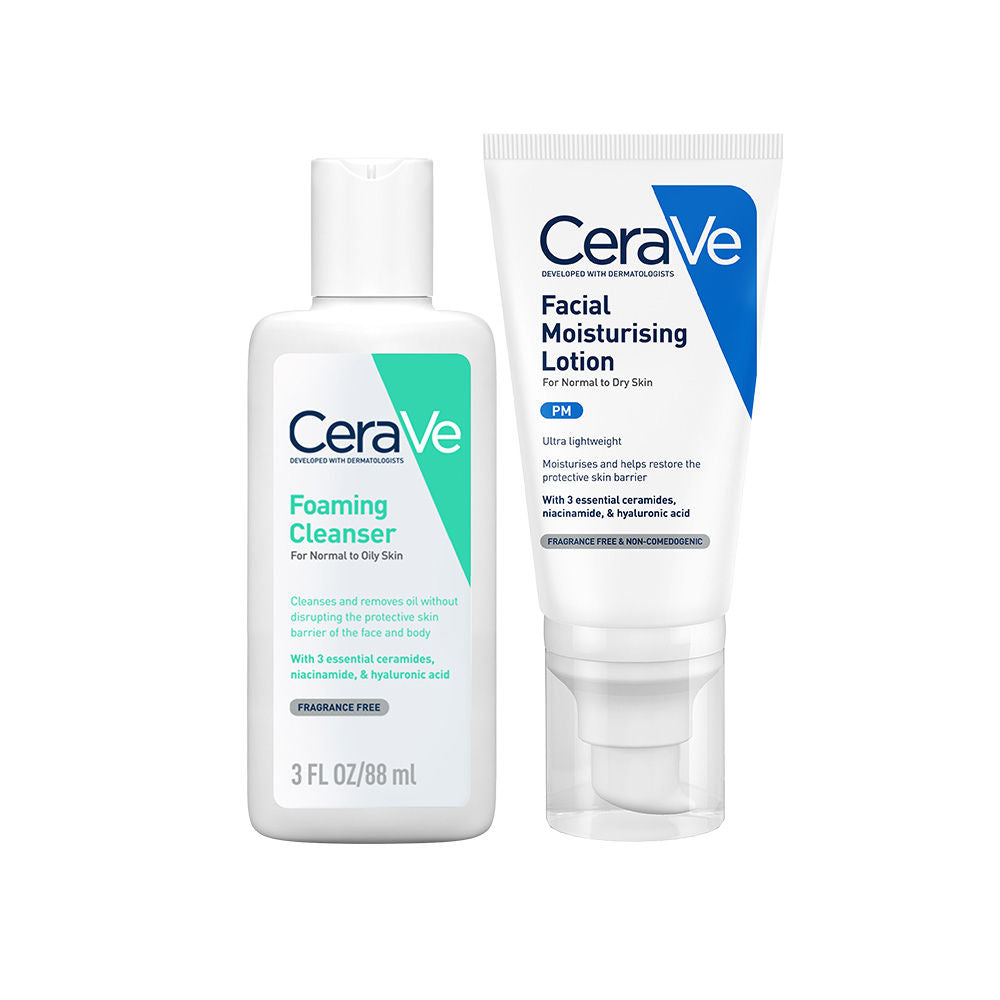 CeraVe Facewash & PM Moisturizer Combo with Ceramides - Evening Routine for Oily Skin, 2 pieces Buy at Indicrest Image 6