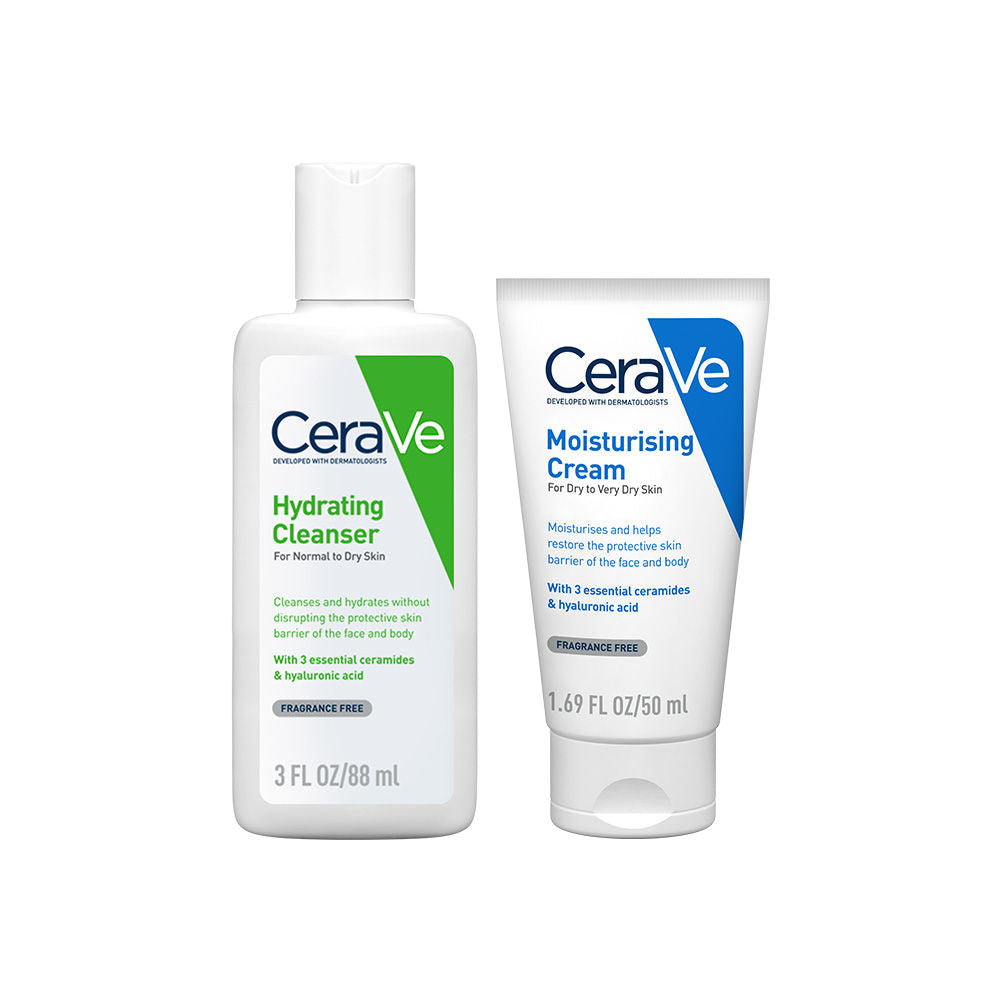 CeraVe Facewash, 88ml & Moisturizer, 50ml Combo with Ceramides - Daily Skincare Routine for Normal To Dry Skin, 2 pieces Buy at Indicrest Image 6