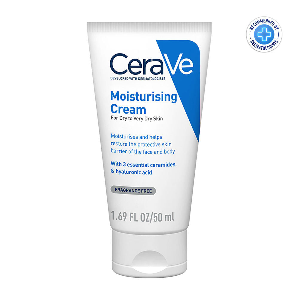 CeraVe Morning Skincare Combo of Facewash, Moisturizer, SPF 50- Routine for Normal To Dry Skin Buy at Indicrest Image 4