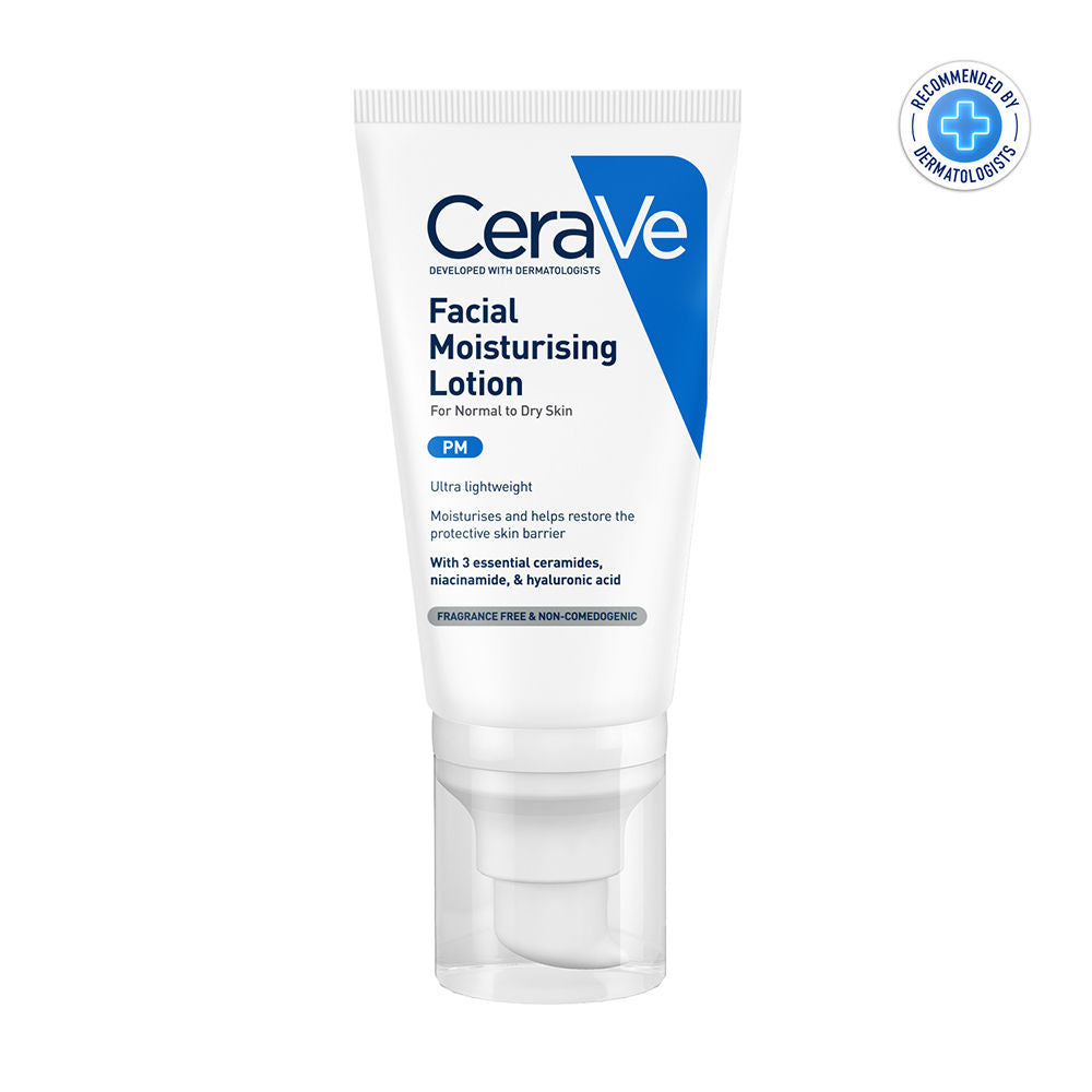 Cerave PM Skincare Combo of Facewash, Moisturizer, PM cream- Night Routine for Normal to Dry Skin Buy at Indicrest Image 5
