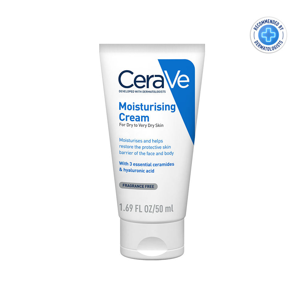 CeraVe Salicylic Acid Face Wash, 236ml & Barrier Repair Moisturizing Cream, 50ml for Dry Skin (Pack of 2) Combo Buy at Indicrest Image 4