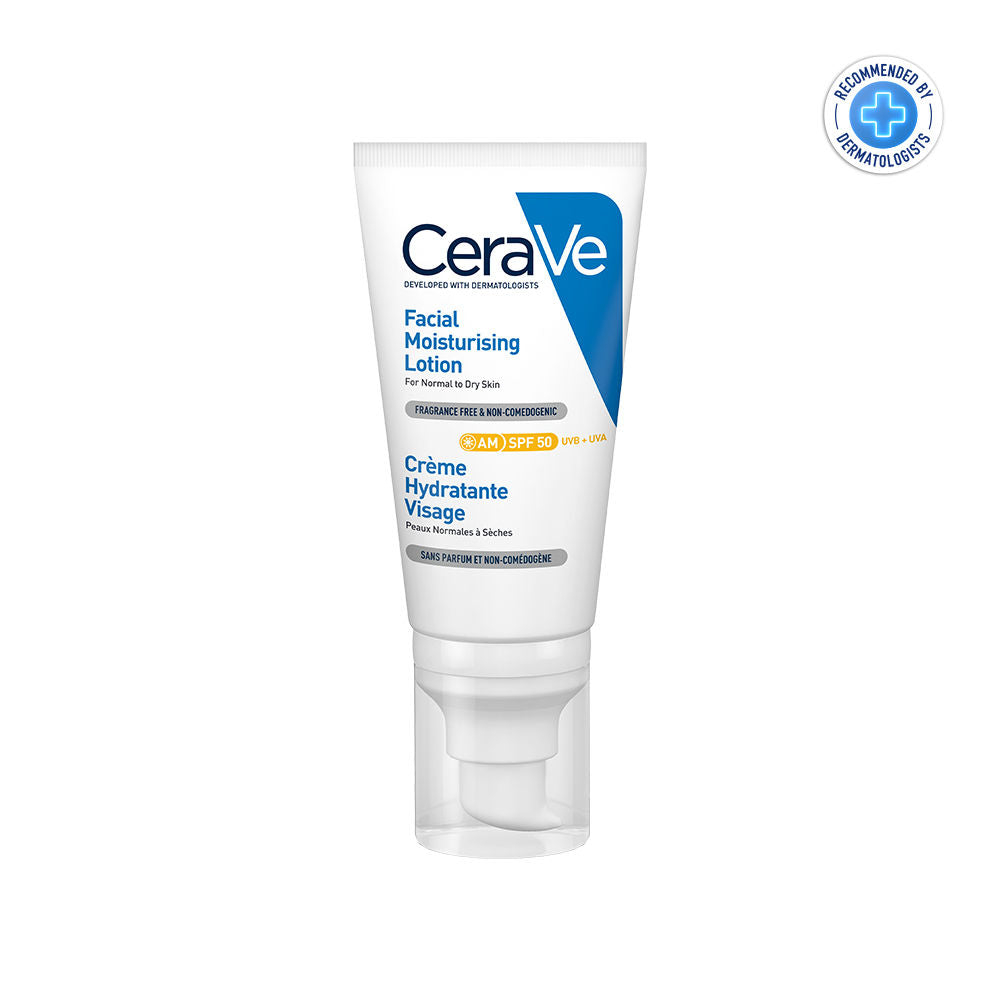 CeraVe Salicylic acid Face Wash & AM lotion with SPF 50, Exfoliation & Sun protection (Pack of 2) Combo Buy at Indicrest Image 4