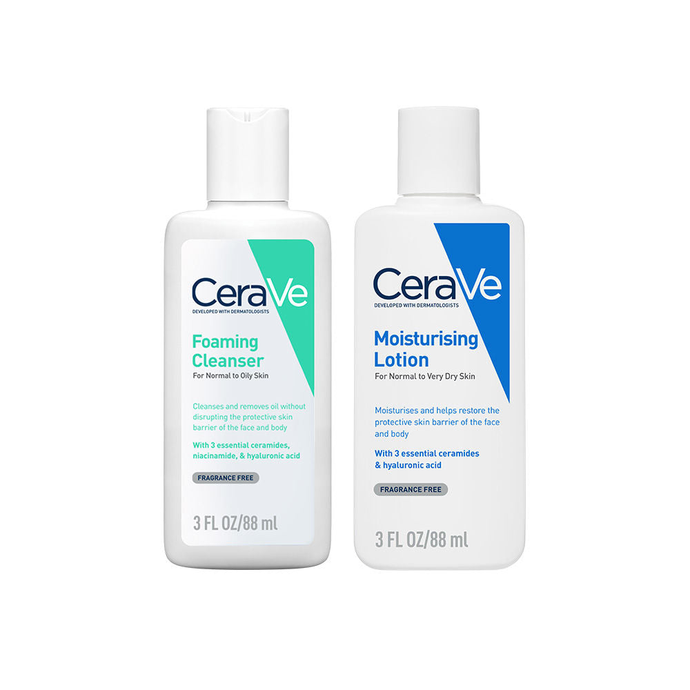 CeraVe Facewash, 88ml & Moisturizing Lotion, 88ml Combo with Ceramides Skincare Routine for Normal to Oily Skin, 2 pieces Buy at Indicrest Image 6