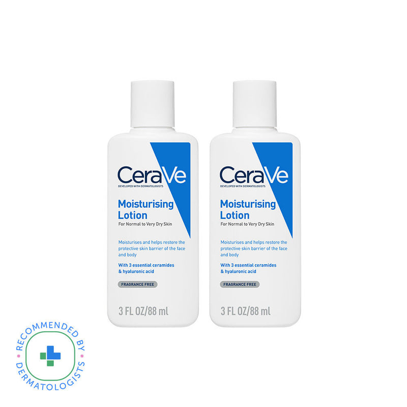 CeraVe Moisturizing Lotion For Dry Skin With Ceramides & Hyaluronic Acid (Pack of 2) Combo Buy at Indicrest