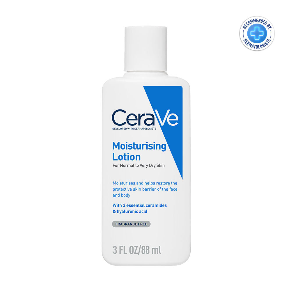 CeraVe Moisturizing Lotion For Dry Skin With Ceramides & Hyaluronic Acid (Pack of 2) Combo Buy at Indicrest Image 3