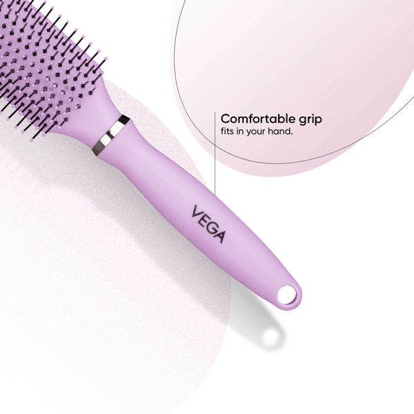 Vega Flat Hair Brush - E32-FB
