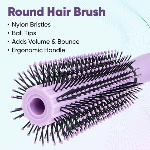 Vega Round Hair Brush - E32-RB