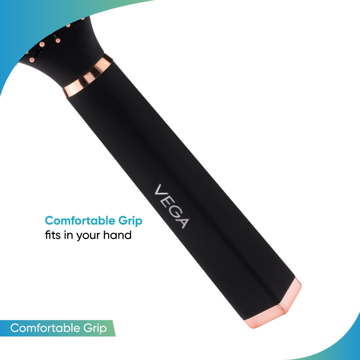 Vega Flat Hair Brush (E33-FB)