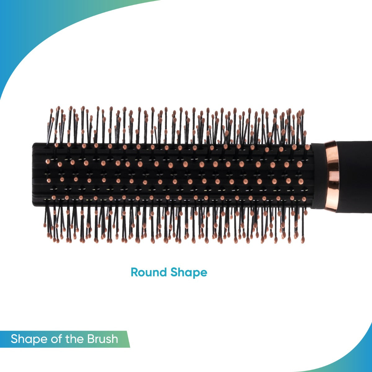 Vega Round Hair Brush (E33-RB)