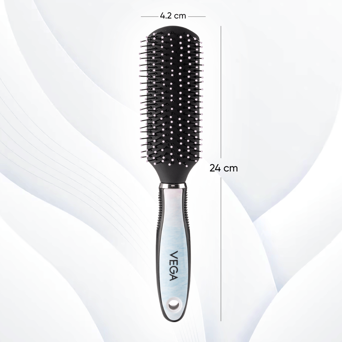 Vega Flat Hair Brush - E39-FB