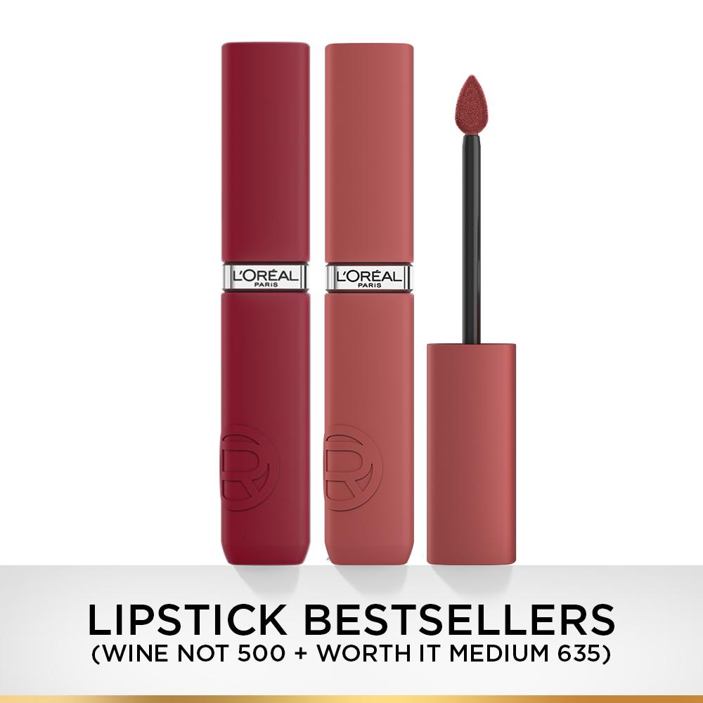 L'Oreal Paris Infallible Matte Resistance Lipstick (Pack of 2) Combo, 1 piece Buy at Indicrest