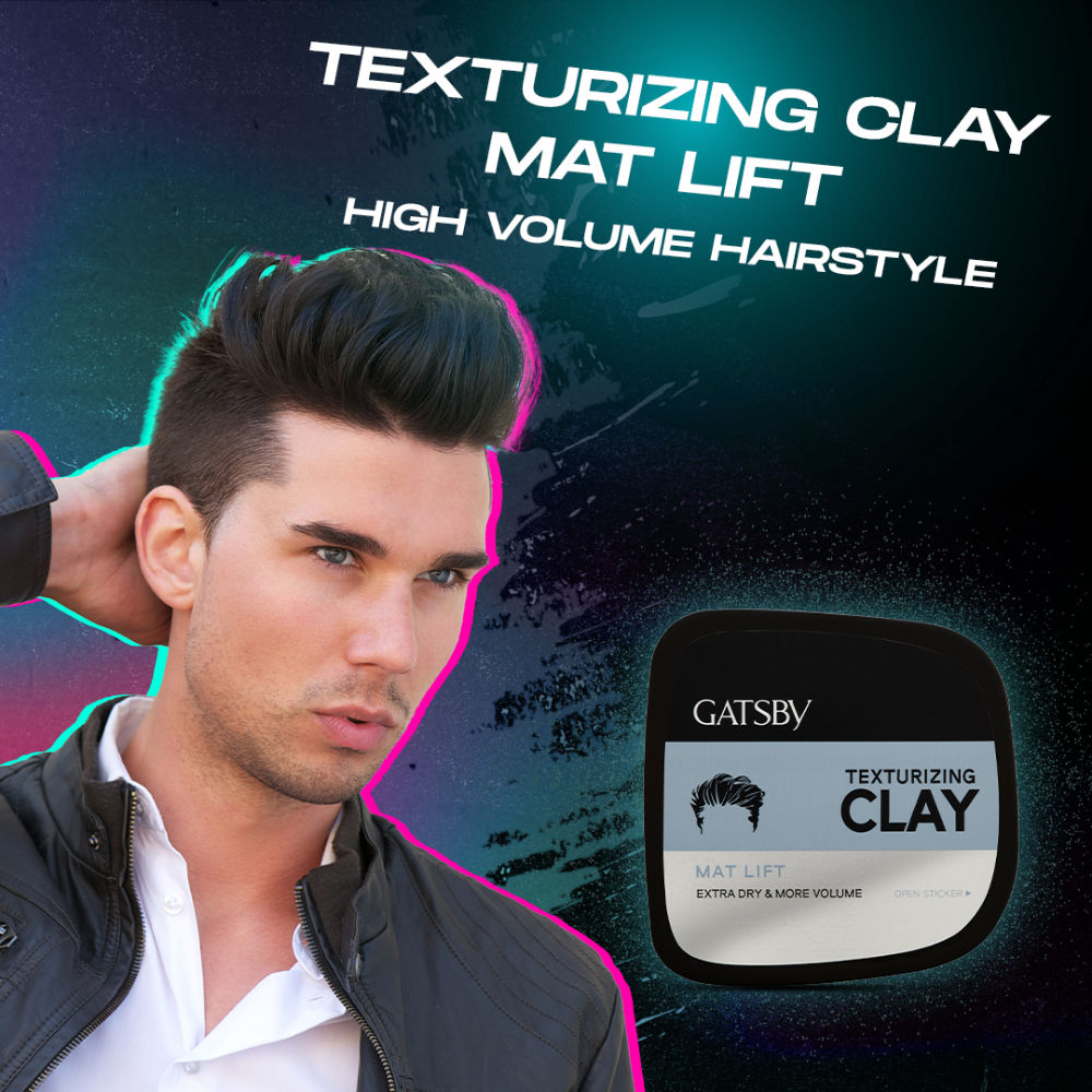 Gatsby Mat Lift Texturizing Clay, 75g Buy at Indicrest Image 3