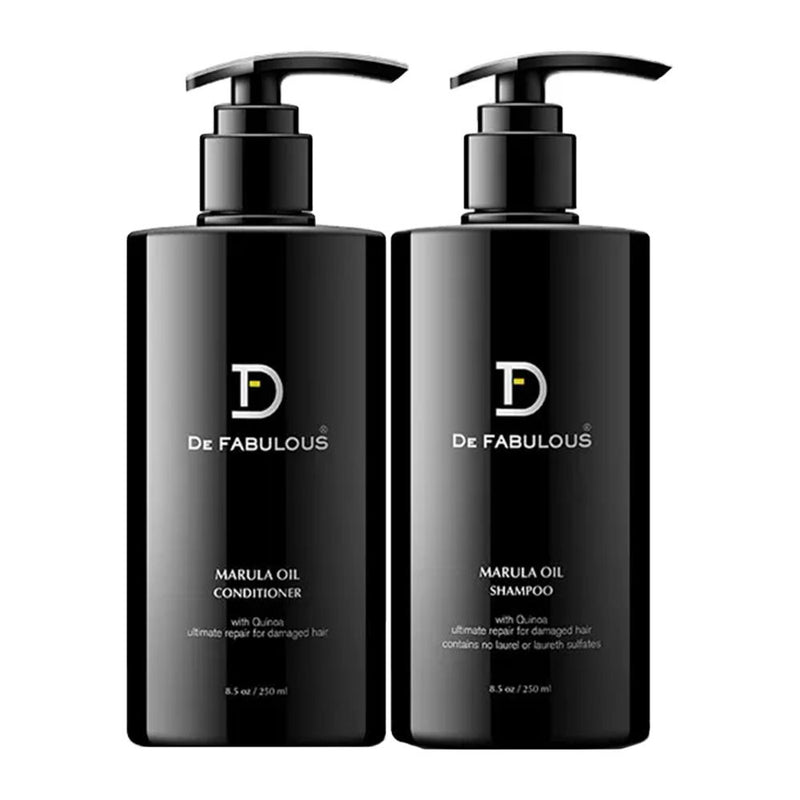 De Fabulous Marula Oil Shampoo + Conditioner, 2 PCs, Buy from Indicrest