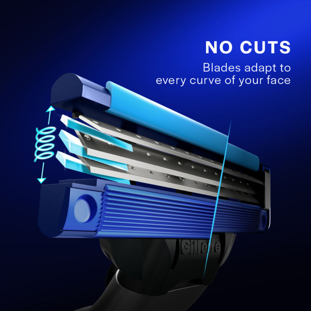 Gillette Mach3 Turbo Men’s Razor with Flexball Technology, 38g Buy at Indicrest Image 4