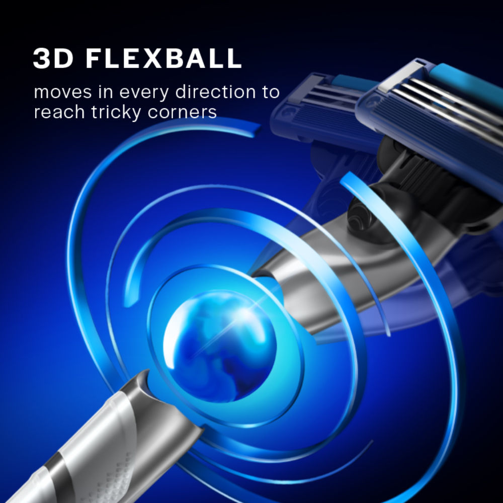 Gillette Mach3 Turbo Men’s Razor with Flexball Technology, 38g Buy at Indicrest Image 5