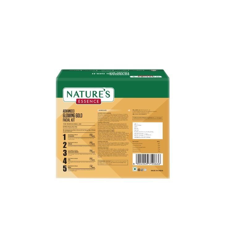 Nature's Essence Professional Advanced Gold Facial Kit, 250g Buy at Indicrest Image 6