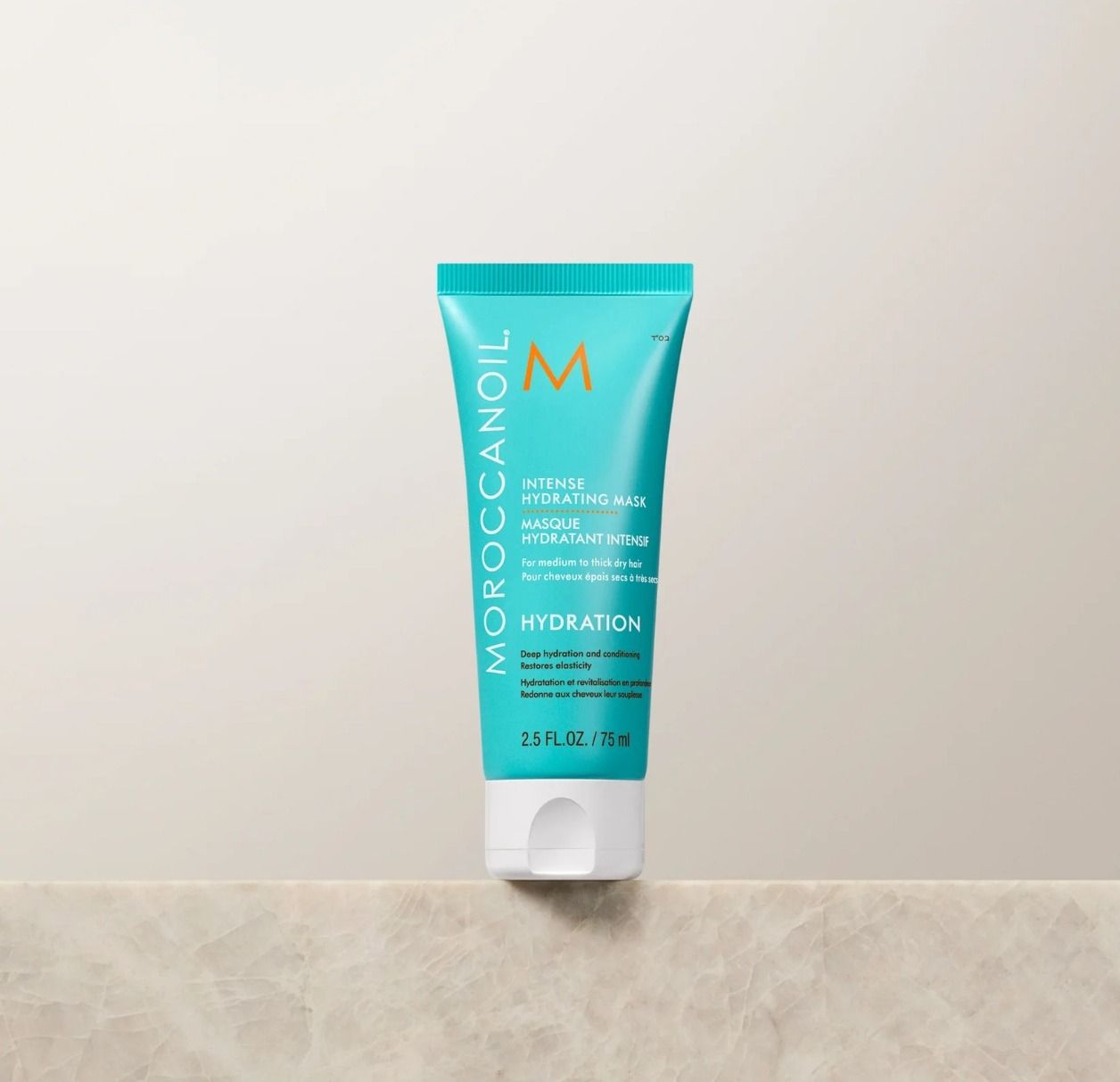 Moroccanoil Intense Hydrating Mask | Argan Oil Deep Conditioner for Dry, Thick Hair Restores Shine, 75ml