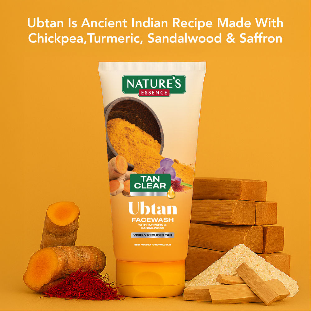 Nature's Essence Tan Clear Ubtan Face Wash (Pack of 2), 100g Buy at Indicrest Image 3