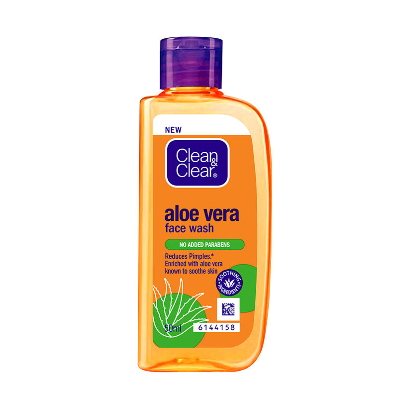 Clean & Clear Aloe Vera Face Wash - Gentle Hydrating Cleanser for Oily Skin & Reduces Acne In 7 Days, 50ml Buy at Indicrest Image 6