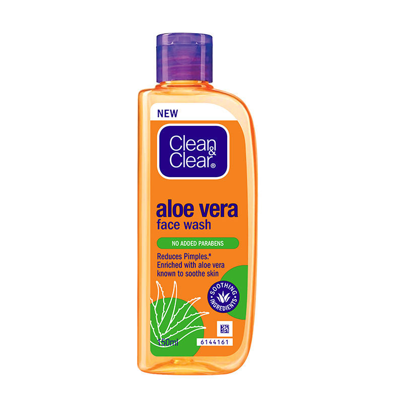 Clean & Clear Aloe Vera Face Wash - Gentle Hydrating Cleanser for Oily Skin & Reduces Acne In 7 Days, 150ml Buy at Indicrest Image 6
